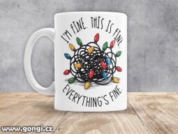 Hrnek - 0603 - Vánoce - Jsem v pořádku